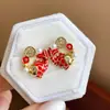 Modernos y Minimalistas Brazaletes para Oreja Retorcidos de Piedra Ojo de Tigre para Mujer, Pendientes Versátiles Vintage, Accesorios para Orejas de Otoño e Invierno con un Toque de Lujo Ligero y de Alta Gama