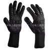 Venta Directa de Fábrica Guantes Protectores para Barbacoa BBQ Silicona Resistentes a Altas Temperaturas 800 Grados Horno de Microondas Aislamiento Térmico Guantes Antiescaldaduras