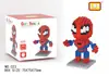 Zhiying Mini Grano Pequeño Diamante Casual Inserción Bloques de Construcción-Serie Marvel 1