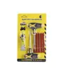 Kit de herramientas de reparación de emergencia para neumáticos de coche, reparación de neumáticos de motocicleta, reparación de neumáticos de bicicleta eléctrica, herramienta rápida para neumáticos sin cámara