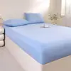 Conjunto de Lençol de Seda Gelada Três Peças Modelo Novo 2026, Protetor de Colchão Jacquard de Seda Refrescante, Cobre-leito, Lençol de Cama Solteiro