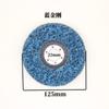 Disco Abrasivo Almofada de Polimento de Tinta Remoção de Ferrugem de Metal Aço Inoxidável Disco de Lixar Tinta Diamante Azul Roxo 100 Folhas Esmerilhadeira Angular