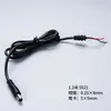 Cable de alimentación CC de enchufe estándar europeo 5521 Cable de carga con aislamiento de PVC ignífugo Cable de conexión de CA 5525 Cable de alimentación estándar de EE. UU.