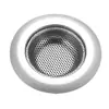 Filtro de basura para fregadero de cocina acero inoxidable lavabo para platos fregadero de platos red de drenaje de alcantarilla embudo red de drenaje de piso