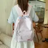 Mochila al por mayor estilo coreano estilo universitario versátil para ir al trabajo y a la escuela para mujer alta apariencia gran capacidad mochila casual escolar