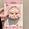 Faixa de Cabeça de Coelho Rosa Tridimensional Porta-Ímã de Bebê Chorando Adequado para Celular Magsafe Forte Adsorção Mesa Pessoa Preguiçosa