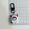 Llavero de Color Sanrio Vestido Dulce Estudiante Mochila Bolso Colgante Lindo Regalo Accesorios para Novias