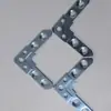 Soporte de Ángulo de Brida Galvanizada Alemana T20 2.0 Agujero Plano Accesorios para Conductos Tapón Angular Accesorios para Conductos de Ventilación
