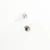 Pasadores de Acero Inoxidable para Cuencos, Pasadores Convexos de Acero de Titanio, Aretes Sujetadores de Perlas, Bandejas para Pasadores de Cuencos, Fábrica Mayorista de Accesorios de Joyería para Pendientes DIY