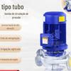 Bomba Centrífuga de Tubulação Vertical em Aço Inoxidável à Prova de Explosão Resistente a Ácido e Alcali Monobloco Químico de Circulação de Tubulação negociação