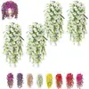 Flores Artificiais Transfronteiriças, Flores para Exterior, Flores de Eucalipto Resistentes ao Sol, Flores Trombeta, Flores Artificiais Falsas, Trepadeiras de Glória da Manhã, Glória da Manhã