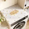 Funda simple de tierra de diatomeas para lavadora de tambor, funda a prueba de polvo, funda absorbente de agua y resistente al sol para refrigerador, base a prueba de polvo para mesita de noche