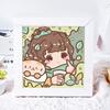 Pintura de diamantes de patata pequeña más pegatina de diamantes DIY hecha a mano con marco de dibujos animados pintura de ladrillos de diamantes completos regalo venta al por mayor
