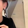 Pendientes de Perla de Pan al Vapor para Mujer, Lujo Ligero, Temperamento, Pendientes de Gama Alta, Novedad 2024, Nicho, Versátiles, para el Trabajo, Venta al por Mayor