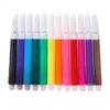 Productos de Madera Accesorios DIY para Niños Pintura Conjunción de 6 Colores Pintura Acrílica Ecológica Sombrero Blanco Pintado Bolígrafo de Acuarela