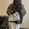 Bolso de axila para desplazamientos con gran capacidad, diseño de lunares, un solo compartimento, estilo coreano, nicho, uso diario de verano, nuevo modelo 2026