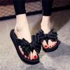 Zapatos de Playa de Moda para Exteriores de Verano, Chanclas para Discoteca, Chanclas con Tacón de Cuña, Zapatos de Plataforma, Suelas Gruesas