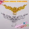 Novedades en el Mercado Accesorios de Vestir Performance de Danza Escénica Tocados Flores de Lentejuelas Hechas a Mano 802 # Flor de Lentejuelas