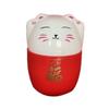 Novo Pendente Holly de Balde de Gato da Sorte Decoração Festiva Gato de Espuma Vermelha Acessórios de Flores de Ano Novo Floricultura Casamento