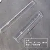 Tiras de Cristal Acrílico para Casamento Decoração de Teto de Casamento Acessórios de Lustre de Ferro Forjado Pingente Transparente Adereços de Decoração de Festival