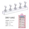 Nova prática de nail art suporte de unhas almofada de unhas base de diamante Peça de unha de argila nail art trabalho exibir quadro de prática de prática