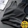 Chaleco para Hombre, Casual Fitness Otoño e Invierno Ropa Interior, Chaleco Deportivo Grueso y Forrado de Polar Cálido, Chaleco sin Mangas