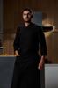 Uniformes de Chef, Uniformes de Hotel para Hombres y Mujeres, Catering Otoño e Invierno de Manga Larga para Chefs, Transpirables, Gama Alta, Cocina de Gama Alta