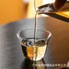 Cristal Engrosado de Alta Transparencia Tazón Pequeño Luna 60ml Taza de Té Mini Casa de Té Recepción de Invitados Taza de Té Pequeña Accesorios para Juegos de Té Venta al por Mayor