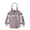 Bolsa de Mão para Garrafa de Água Estilo Novo ao Ar Livre Feminina com Múltiplos Bolsos Esportiva de Ombro Único Transversal Pequena Bolsa Casual Portátil para Celular Feminina