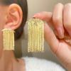 Pendientes de pájaro con diseño de estilo nacional creativo transfronterizo para mujer, pendientes chapados en oro de alta gama de nicho literario chino retro