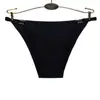 Comercio Exterior Transfronterizo Sexy Color Puro Simple Calzones Viscosa Sin Costuras Seda de Hielo Ropa Interior para Mujer Fábrica de Origen Venta al por Mayor
