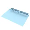 Tapetes Protetores de Silicone para Mesas e Cadeiras, Fáceis de Limpar e Guardar, Tapetes de Mesa para Estudantes e Crianças, Tapetes de Mesa para Escrita, Tapetes para Desenho