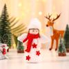Decoraciones Navideñas Nuevas Transfronterizas Alas Ángel Colgante Anciano Árbol de Navidad Colgante Pequeño Decoración Ambiente Festivo