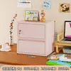 Armário Pequeno de Metal para Uso Doméstico, Armário com Senha para Quarto, Armário de Arquivos, Armário Pequeno de Metal para Mesa de Estudante, Armário para Dormitório de Meninas, Armário de Armazenamento