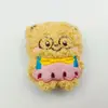 Llavero Colgante Peluche Oso Mantequilla Lindo Chirriante Broche Dibujos Animados Bolso Pequeño Colgante Accesorios Día del Niño