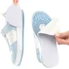 Parche Antidesgaste para Suela de Eva de 10*27cm para Zapatos Deportivos, Patrón Ondulado, Parche Silencioso Antideslizante para la Parte Delantera del Zapato, Gratis