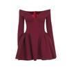 Jy24543 Otoño 2026 Nuevo Estilo Elegante y Gracioso Vestido Ajustado Estilo Chanel con Cintura Ceñida Línea A Mangas Largas