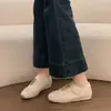 Zapatos de entrenamiento alemanes estilo ballet con velcro para aumentar la altura interior para mujer, nuevos zapatos deportivos casuales de verano, zapatos Mary Jane blancos