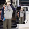 Conjunto Otoñal para Niñas 2026 Nuevo Conjunto Casual de Dos Piezas Moderno para Niños Mayores, Estilo Coreano con Diseño Único