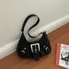 Bolso de mujer moderno y elegante, modelo nuevo 2026, bolso de hombro a la moda y sencillo, gran capacidad, versátil, bolso de mano vintage texturizado