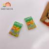 Juguetes de Comida en Miniatura, Fideos Instantáneos en Miniatura, Papas Fritas, Bolsas de Snacks, Accesorios para Juguetes de Supermercado Realistas en Miniatura para Armar