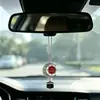 Letra Árabe Decoração de Carro Estrela Lua Strass Giratório Enfeite Pendurado no Interior do Carro Fabricante Pingente de Carro