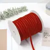Fabricante de Cinta de Terciopelo de Color de 1 cm de un Solo Lado, Cinta de Terciopelo y Seda, Cinta de Terciopelo Negra y Blanca, Cinta de Terciopelo de Doble Cara y Moño de Terciopelo
