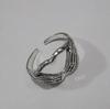 Anillo de dedo fantasma del infierno con personalidad retro creativa transfronteriza de Europa y Estados Unidos para hombres y mujeres, estilo punk, fabricantes de anillos simples