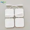Venta Directa de Fábrica Almohadillas de Electrodo para Fisioterapia Dispositivo de Electroterapia Parches Autoadhesivos Parches de Electrodo No Tejidos con Pin de Cable Tipo Pin Adhesivo