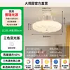 Lámpara Estilo Francés para Habitación Infantil Lámpara Moderna Simple Estilo Crema para Dormitorio Creativo Corona Araña para Habitación de Niño Niña 412L