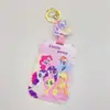 Pony Polly Biqi Desenho Animado Yangchengtong Conjunto de Cartão de Estudante Conjunto de Cartão de Permissão de Trabalho do Metrô Chaveiro Pingente de Bolsa