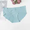 Acerca de Ropa Interior Sin Costuras de Seda de Hielo Amoy para Mujeres Embarazadas Cintura Baja Levanta Glúteos Embarazo Cómodo Transpirable Protección Abdominal Calzones para Mujer