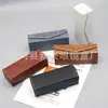 Estuche de Cuero Cosido Vintage para Gafas Negocio al por Mayor Estuche Plegable Hecho a Mano para Gafas de Prescripción para Hombres con Logo
