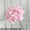 Rosa rosa hortensia boda flores artificiales arreglo de escena arreglo floral arreglo floral DIY materiales para arreglos florales flores falsas